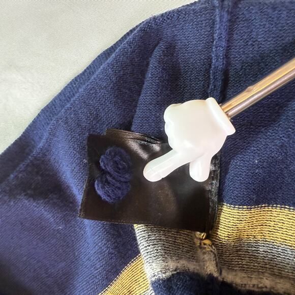 MOTH ANTHROPOLOGY Luca Striped Sweater Dress Multicolor Long Sleeve Knit Size L - Picture 13 of 16